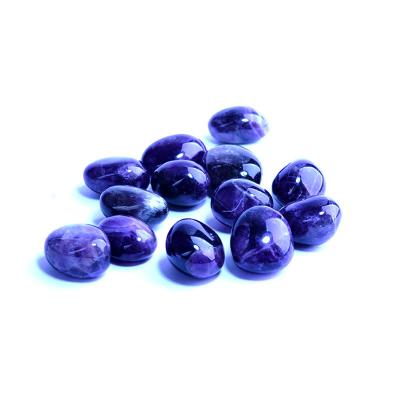 China Good quality world natural energy rock dream amethyst quartz crystal tumbled stone stone palm for sale