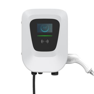 China High Quality Evse Ocpp1.6 Wifi App Ac Box Wallbox Car Charger Fast Station 16A 32 Amp Cargador Ev Tipo 2 Evse PEVC2201E for sale