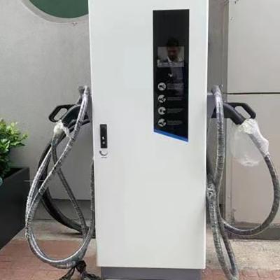 China EV DC Charging Station Chademo CCS 60kW-240KW Electric Car Charger Ocpp Fast Charger With 1000V Output Voltage PEVC3108E for sale