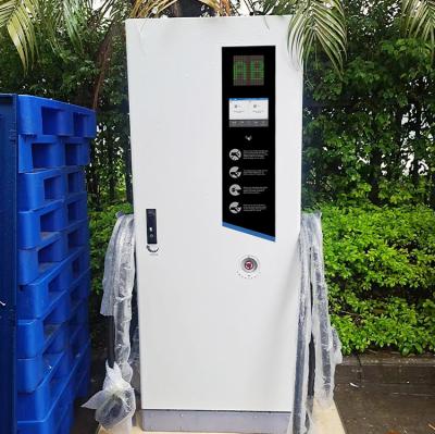 China Public 120kw 240 kw dc ev charger with payment system CE fast ev charging station with IP54 protection PEVC3108E for sale