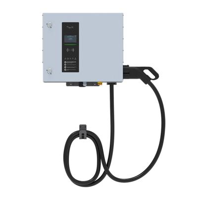 China Commercial 30KW ev charging station with Ocpp DC Car Charger Wallbox Ev Charger Standard Floor Electric Quick Station PEVC3401E for sale