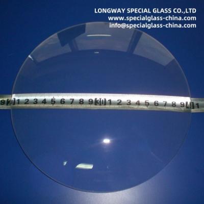 China Polished BK7 Optical Spherical Convex Lens Magnifying Glass Lens With AR Coating for sale