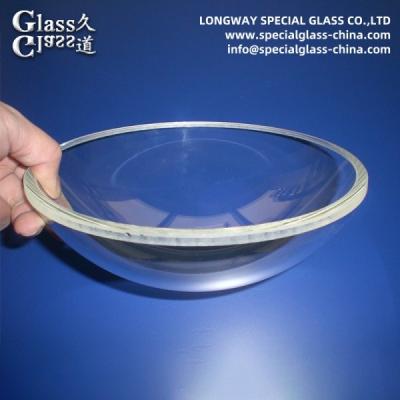 China Customizable BK7 Optical Glass Lenses Spherical Dome Shape With AR Coating for sale