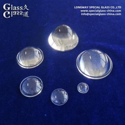 China Optical Grade Pyrex Glass Plano Aspheric Lens For Led Lighting Applications for sale