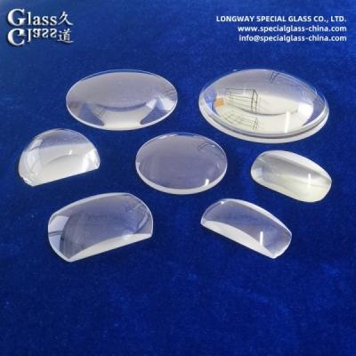 China Uv-Resistant Borosilicate Glass Convex Lens For Outdoor Stage Lighting for sale