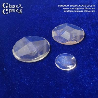 China Clear Borosilicate Prismatic Lens For High-Efficiency Lighting Solutions for sale