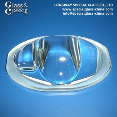 Chine Lentilles de verre borosilicate optique poli Lentilles de lumière de rue Cob Led à vendre