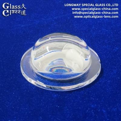 China UV Resistant Borosilicate Glass Light Cover For Industrial Lighting Applications for sale