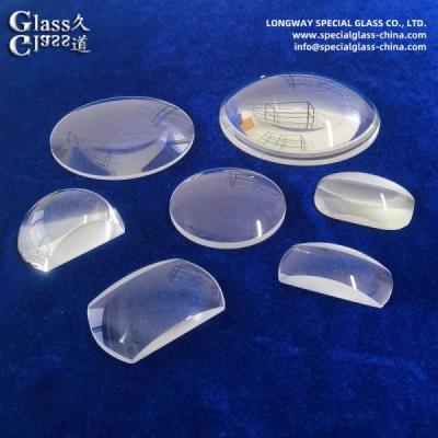 China Resisting Heat Shock Borosilicate Glass Bi Convex Lens For Scientific Research for sale