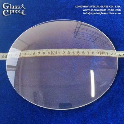 China Large Diameter Optical Borosilicate Magnifying Glass For Wide-Area Led Illumination for sale