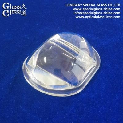 China Heat Resistant Borosilicate Glass Lens For Led Street Lighting Systems for sale