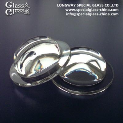 China Optical Borosilicate Glass Lamp Lenses Underwater LED Light Lenses for sale