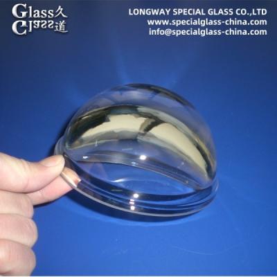 China Polished Optical Borosilicate Glass Lens Explosion Proof Lamp Lenses for sale