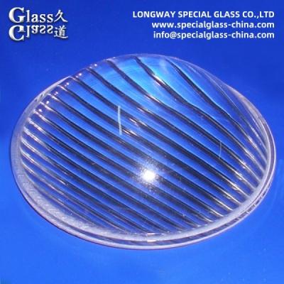 China Polished Borosilicate Glass Plano Convex Lenses Led Light Lens OEM Available for sale