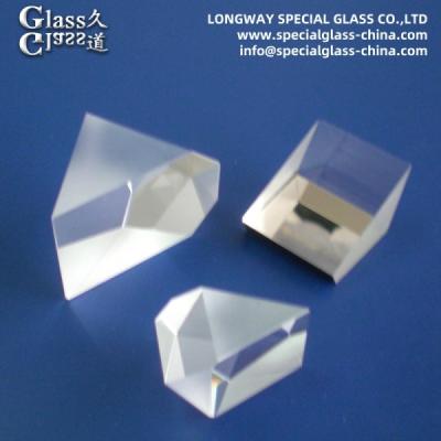 China Durable‌ Bk7 Optical Glass Prism Lens For Fiber Optic Communication System for sale