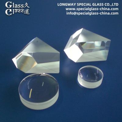 China Bk7 Glass Fused Silica Prism Lens For Camera And Imaging System for sale