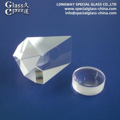 China Customizable Fused Silica Optical Prism Lenses For Laser Cutting Machine for sale