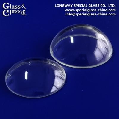 China Customized Optical Grade Glass Dome Lenses For Monitor System for sale