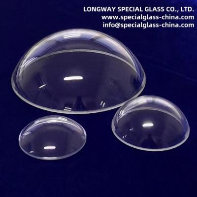 China Bk7 Jgs1 Jgs2 Quartz Glass Optical Dome Lens With Ar Coating for sale