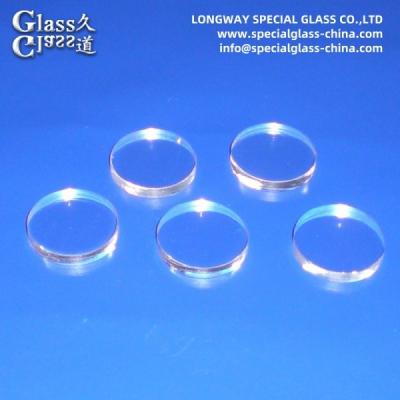 China Quartz Glass Window Lens Quartz Glass Disc For Camera And Laser for sale