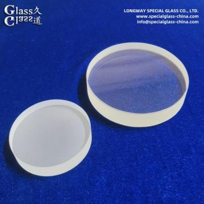 China Discos de cuarzo de silicio fundido Discos de cristal de cuarzo Wafer de cristal para láser e instrumento médico en venta