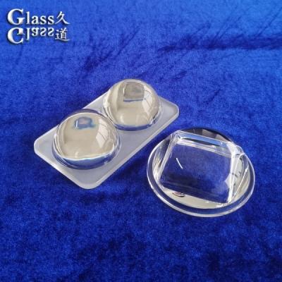 China Pyrex 3.3 Borosilicate Glass Led Street Light Lenses Customized for sale