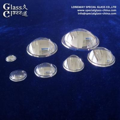 China Borosilicate Glass Aspherical Plano Convex Lens Led Spotlight Lens Customizable for sale