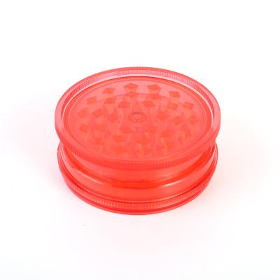 China BEYOU Portable Wholesale Cheap Price Acrylic 2 Piece 30 Mm Mini Custom Plastic Grinders Tobacco Herb Smoke for sale