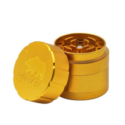 China Aluminum Alloy Herb Grinder BEYOU Custom Matte Purple Logo 2.5 Inches Mini Metal Aluminum Alloy Herb Grinder for sale