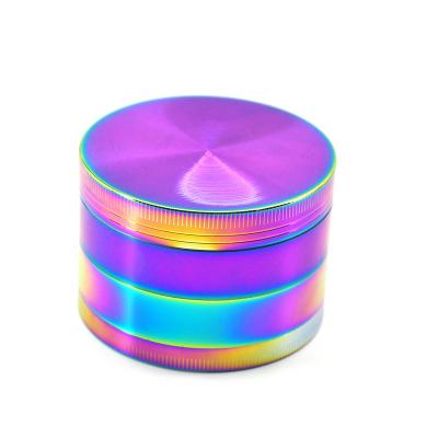 China 4 Layers Zinc Alloy Herb Grinder BEYOU 75mm 4 Layer Metal Tobacco Herb Grinder Sublimation Luxury Herb for sale