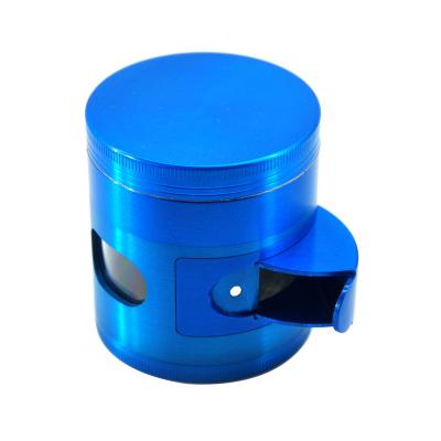 China 4 Layers New Herb Grinder BEYOU Tobacco Smoker Grinder Zinc Alloy Smoking Accessories Zinc Alloy Spice Herb Grinder for sale