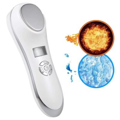 China Skin Tightening Skin Rejuvenation Sonic Facial Hot Cold Beauty Device Wholesale Hot And Cool Facial Machine for sale