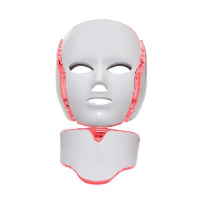 China Skin Tightening 7 Colors Anti Aging Handheld PDT Light Therapy LED Facial Beauty Device for sale