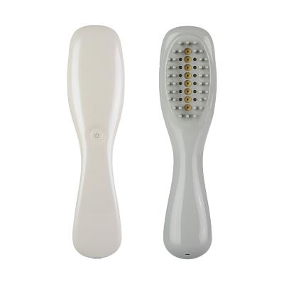 China Other Newest Usb Charging Red Led Light Massage Brush Electric Hair Growth Comb for sale