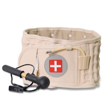 China Comfortable Inflatable Back Waist Support Air Traction Belt Waist Support Lumbar Belt For The Elderly for sale