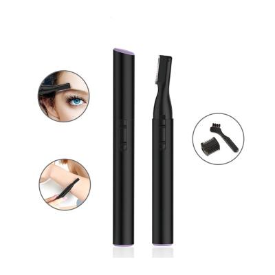 China Pen Shape Electric Travel Facial Mini Ladies Hair Shaver For Eyebrow for sale