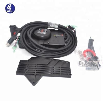 China 8Pin/10Pin/14 Pin Side Mount Remote Control Box For Mercury Engine With 15ft Cable Control Through SF80726 for sale