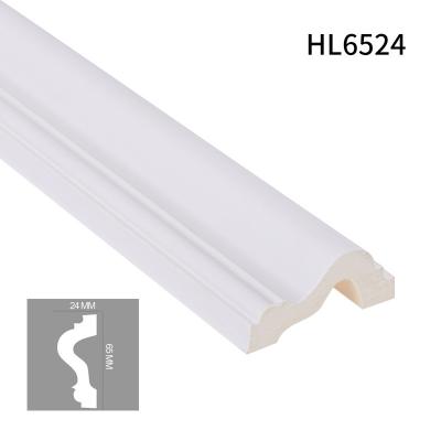 China Wholesale Waterproof High Quality White Molding Board Polyurethane Skirting Board Base Molding Molding for sale