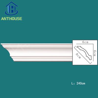 China Waterproof Ceiling Cornice Molding Cornice Ceiling Molding Corner Molding Design For Home Decoration for sale