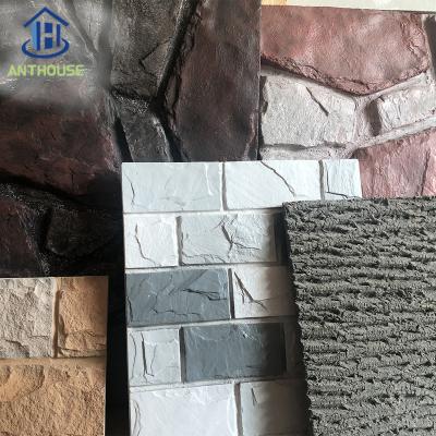 China Factory Cheap Price Waterproof Faux Polyurethane (PU) Custom Artificial Culture Stone Wall Stone For Home Decorums for sale