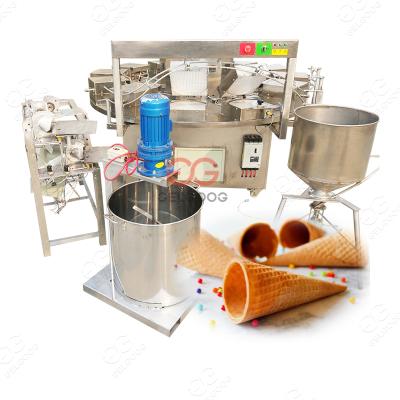 China Snack Factory Automatic Ice Cream Cone Ice Cream Cone Baking Crispy Machine for sale