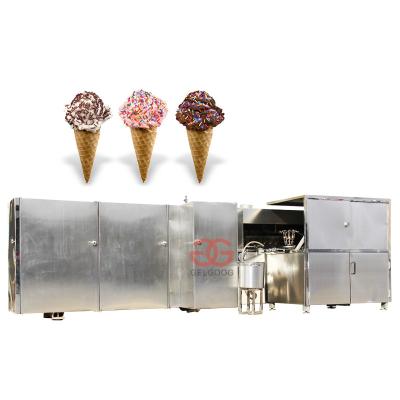 China Snack factory ice cream cone production line, egg cone production, ice cream cone machine for sale