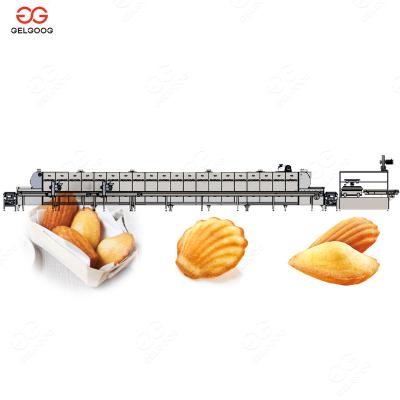 China food & Full Automatic Beverage Factory Cake Production Line French Sponge Cake Making Machine for sale