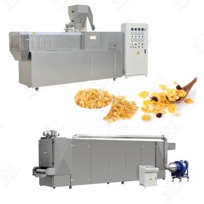 China Full Automatic 100kg/h Oat Flakes Granola Cereals Processing Puff Oat Flake Making Machine for sale