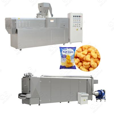 China Full Automatic Gelgoog Single Screw Cheetos Kurkure Extruder Corn Snacks Making Machine for sale