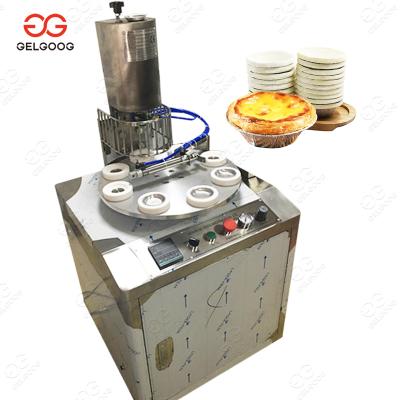 China food & Beverage Shops 1800 Pcs / hTasty Tart Shell Presser Automatic Egg Tart Making Machine for sale