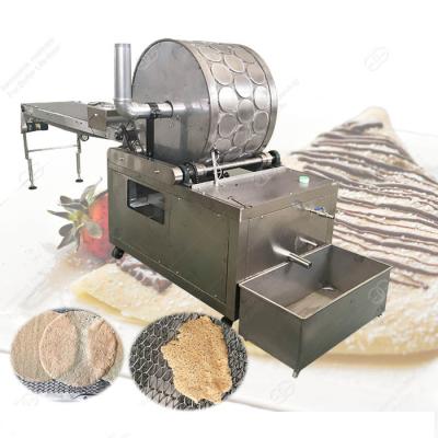 China Commercial wrapper maker automatic egg roll pancake egg roll pastry sheet spring pancake machine for sale for sale