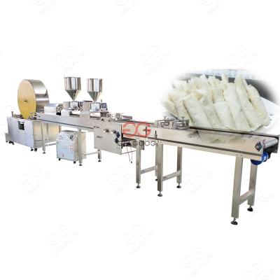 China food & Beverage Factory GG Lumpia Machine Vegetable Spring Roll Making Machine Automatic for sale