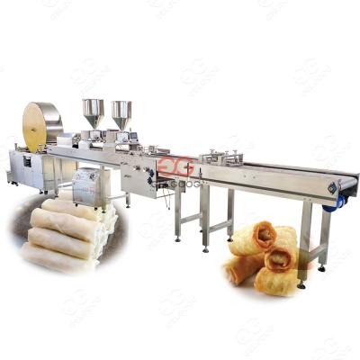 China food & Beverage Factory Vietnam Spring Roll Making Machine For Making Spring Roll Automobile for sale