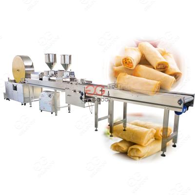 China food & Beverage Factory Automatic Spring Roll Producing Machine Australia Automatic Thin Spring Roll Machine for sale